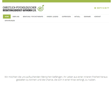 Tablet Screenshot of cpb-gifhorn.de